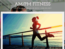 Tablet Screenshot of joinampmfitness.com